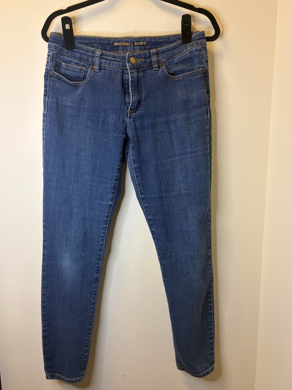 Michael Kors Women's Medium Blue Skinny Jeans Size 6